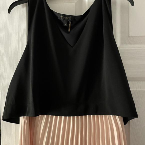 Donna Karan Black and Off white Cocktail Dress - Picture 2 of 3